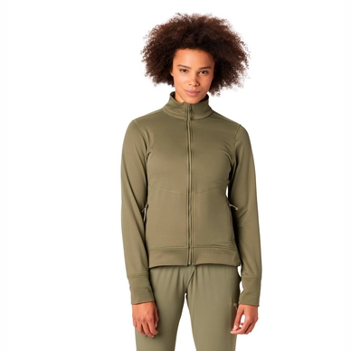 Gilet Coupe-vent Mountain Hardwear Femme Bleu - Taille M - Nylon, Poches Zippées